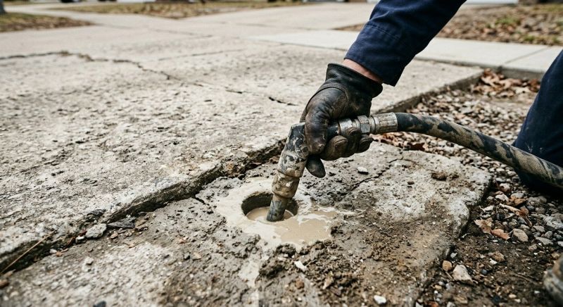 Concrete Poly Jacking in Columbus, OH