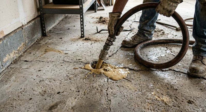 Garage Settling Repair in Columbus, OH